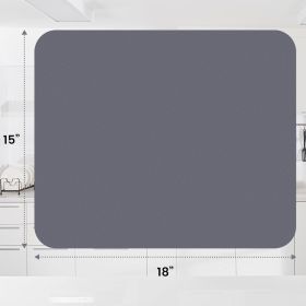Dish Drying Mat Super Absorbent Drying Mat Large Dish Drying Mats for Kitchen Counter Easy Clean Dish Mat Kitchen Drying Mat15"x 18" Classic Grey