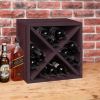 Stackable 12-Bottle Wine Rack