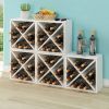 Stackable 12-Bottle Wine Rack