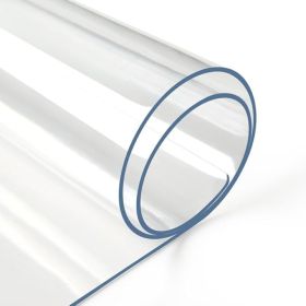 Clear Table Protector Mat -1.5mm Thickness Waterproof Heavy Duty PVC Table Cover For Dining Room Table (Option: 1.5mm-36x71inches)