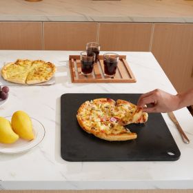 Pizza Steel, Pizza Steel Plate For Oven, Pre-Seasoned Carbon Steel Pizza Baking Stone With 20X Higher Conductivity, Heavy Duty (size: 16"x14.5"x1/4")